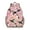 Pink-60, variant on Minimalist Dog Design Backpack Cute Pet Print with Hearts and Flowers for Preschoolers