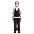 thumbnail image 4 of Superhero Cosplay Full Zip Mask Hoodie, Spider Web Print Sweatshirt for Boys Halloween Fancy Dress Party Cosplay, 4 of 5