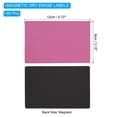 thumbnail image 2 of Magnetic Name Tag 4.72x3.15 Inch, Dry Erase Magnet Labels Waterproof Reusable Strips, 20 Pcs Pink, 2 of 6