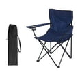 thumbnail image 6 of Portable Camping Chairs Folding Lawn Chair Outdoor Lightweight Beach Chair with Cup Holder & Carry Bag for Outside Sports, Fishing, Hiking, Travel, Picnic, Backyard, 6 of 13