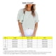 thumbnail image 5 of Blusa de gasa de manga corta para mujer,Blusa de gasa de manga corta para mujer Blusa de gasa de manga corta con estampado floral para mujer Camisa de gasa de manga corta suelta para mujer Integración perfecta, 5 of 6