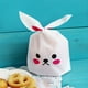 thumbnail image 4 of Pink sad rabbit50pcs Reutilizable Cute Rabbit Long Ear Bolsas de Pascua para golosinas 6.3x10.7inch esquí esquí Gafas de esquí, 4 of 5