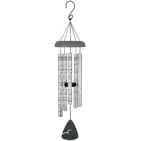 Carson 30 in. Sonnet Serenity Prayer Wind Chime