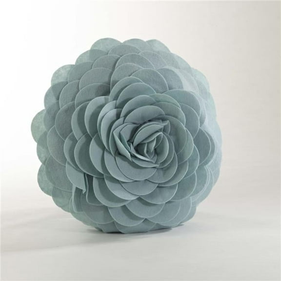 Saro Lifestyle Fleur De Jardin Poly Filled Throw Pillow