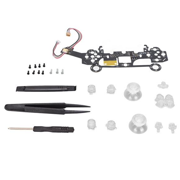 Luminated D Pad Face Buttons, 19 Modes Sturdy Easy To Operate Modified 8 Colors D Pad LED Buttons Kit for