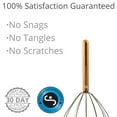 thumbnail image 7 of Body Back Scalp Massager | Head Scratcher | Head Whisk Massager for Stress Relief - Relaxing Scalp Scratcher - Manual Head Massager for Gentle Hair Tingling Stimulation (Gold), 7 of 7