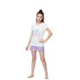 thumbnail image 2 of Beezizac Pajamas for Girls – Sleep Under The Stars Theme Sleepover/Sleepaway Camp PJS Set 100% Cotton Kids Summer Tween Clothes Size 10, 2 of 8