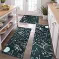 thumbnail image 2 of Math Equations Lab Tools Dark Pattern Kitchen Rugs Sets Of 3,Kitchen Runner Rugs Non Skid Washable,Decorative Kitchen Floor Mats for Kitchen,Sink,Laundry,17"x30"+ 17"x47" + 17"x59", 2 of 6