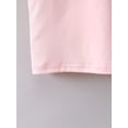 thumbnail image 5 of Kids' Summer Casual Crew Neck T-Shirt, Cotton, Cartoon Yorkshire Terrier Print, Slight Stretch Knit Fabric, Regular Fit, with "Jump into Cup" Design, for Ages 12 and Under, 5 of 6