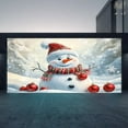 thumbnail image 3 of Christmas Snowman Garage Banner, 3 of 3