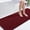 Burgundy, variant on Toilet Rugs U-Shaped 20x20, Extra Soft Absorbent Chenille Contour Bathroom Rugs for Toilet, Dry Quickly, Machine Washable, Non-Slip Bath Mat, Sage Green