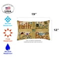 thumbnail image 2 of Toland Home Garden Set of 2 Faith Hope Love Peace Fall Pillow Covers 12x18 Inch Farm Throw Pillows, 2 of 4