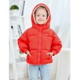 thumbnail image 2 of Aideaone Baby Winter Coat with Hooded Toddler Boys Girls Puffer Jackets for 12M-5T, 2 of 7