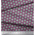 thumbnail image 1 of Soimoi Poly Georgette Fabric Artistic Floral Print Fabric by Yard 42 Inch Wide, 1 of 3