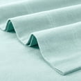 thumbnail image 3 of Superior Solid Flannel Cotton Sheet Set, Split top King, Light Blue, 3 of 10
