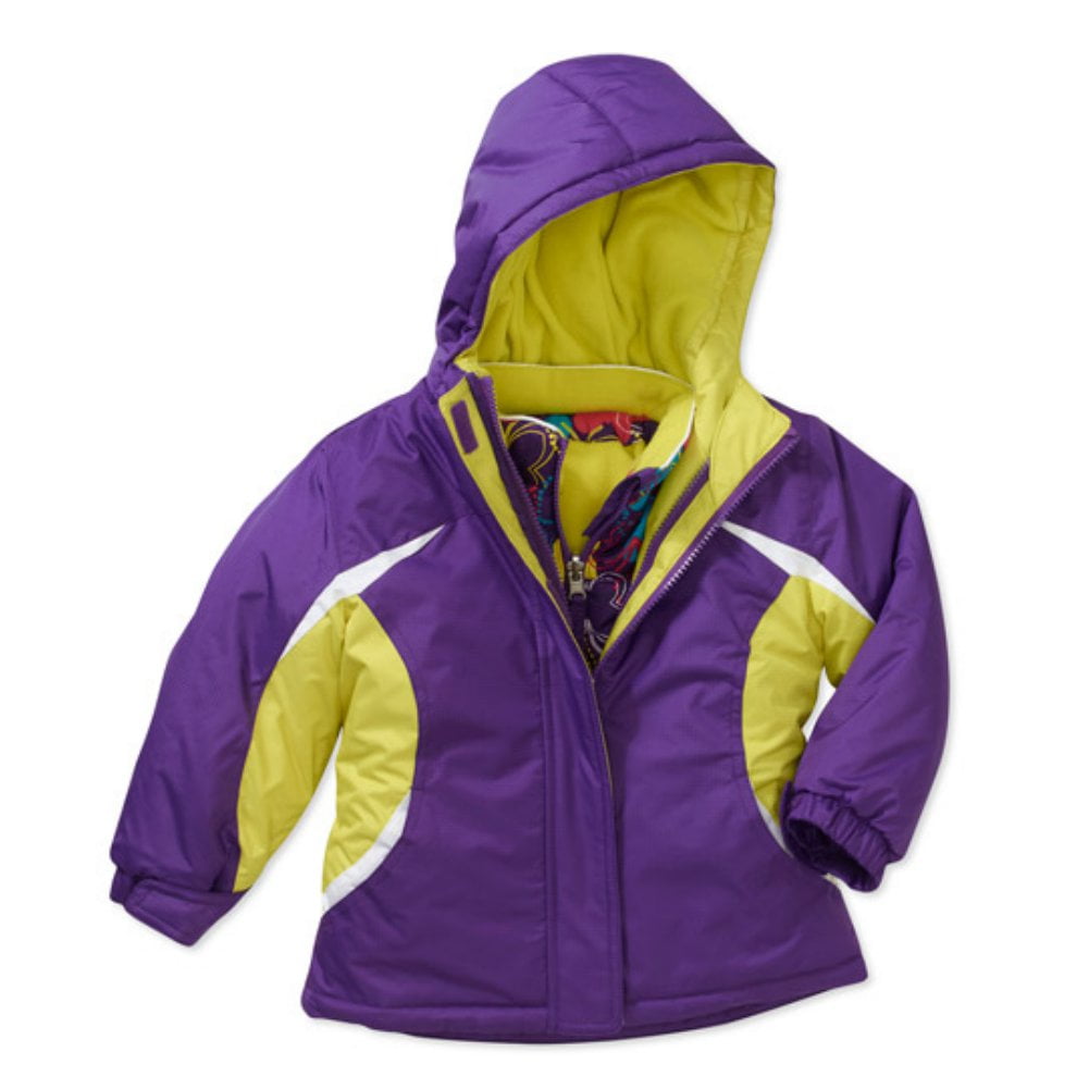 girls purple winter coat