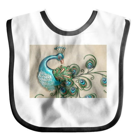 

Soft Cotton Toddler Bibs Peacock Superbib Baby And Toddler For 6-24Months Essential Must Have For Eating Feeding