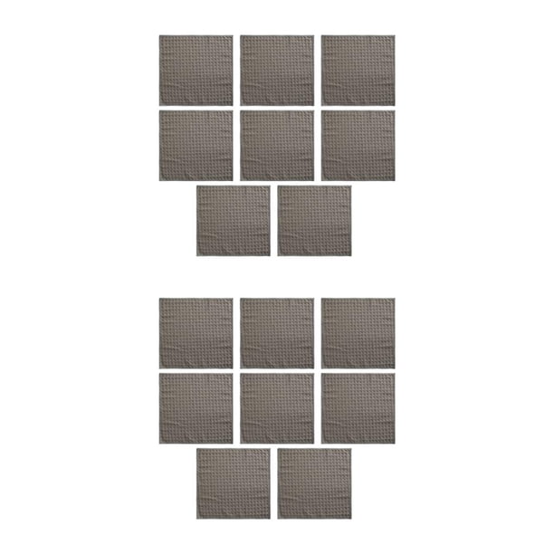 Matsuzay 8 Uds paños toalla trapo paño de limpieza gofre multiusos restaurante absorbente de agua conveniente café hogar Type2 NO2