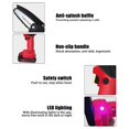 thumbnail image 3 of Tronçonneuse Électrique Rechargeable 24V Sans Fil pour Menuiserie Coupe et Élagage Outil pour Jardin (Rouge), 3 of 5