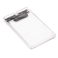 thumbnail image 4 of 2X USB3.0/Type-C HDD Enclosure of 2.5 Inch Case SSD SATA3 to USB 3.0 Transparent HDD Box USB C HDD Case 5Gbps, 4 of 7