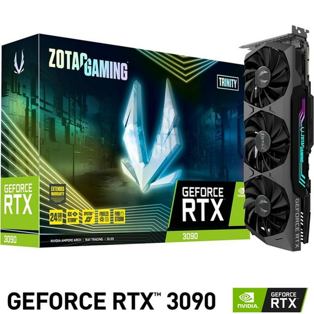 Tarjeta de Video ZOTAC NVIDIA GeForce RTX 3090 TRINITY 24GB GDDR6X ZOTAC GeForce RTX 3090 TRINITY