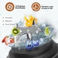 thumbnail image 3 of ORFELD Personal Portable Blender, Small Kitchen Appliances Blender Cup for Shakes and Smoothies Rechargeable Shaker Bottle, 20oz, 3 of 11
