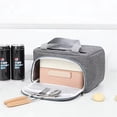 thumbnail image 5 of Portable Lunch Bag For OL Women Thermal Insulated Lunch Box Tote Cooler Handbag Waterproof Bento Pouch Office Food Shoulder Bag, 5 of 7