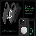 thumbnail image 6 of TUDIA MergeGrip iPhone 14 Pro Case Magsafe Compatible Dual layer Raised Edge Non-Slip Phone Case - Matte Black, 6 of 7