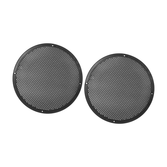 Unique Bargains 2 pcs 10" Car Audio Speaker Cover Mesh Subwoofer Grill