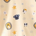 thumbnail image 5 of Gubotare Little Girls Pajamas Flowers Footless Clothes Fall/winter Nightclothes 2 Piece Set 5T 6T (Light Yellow,5-6 Years), 5 of 6
