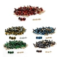 thumbnail image 2 of Lubelski 100Pcs 8mm Plastic Safety Eye DIY Accessory for Bear Doll Plush Puppet Toy Craft, 2 of 8