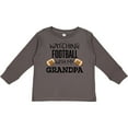 thumbnail image 3 of Inktastic Watching Football with my Grandpa Boys or Girls Long Sleeve Toddler T-Shirt, 3 of 5