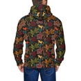 thumbnail image 5 of Zip Up Hoodies for Men - Exotic Gecko Lizard Colorful Long Sleeve Comfrt Men'S Fashion Hoodies & Sweatshirts, Jackets for Men Hoodies Pullover Clothing Clothes with Pouch, 5 of 5