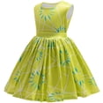 thumbnail image 5 of Disfraz de Disney Inside Out Joy para niños, Halloween, Carnaval, cumpleaños, vestido de felicidad para niñas, vestido de princesa + conjunto de peluca, 5 of 5