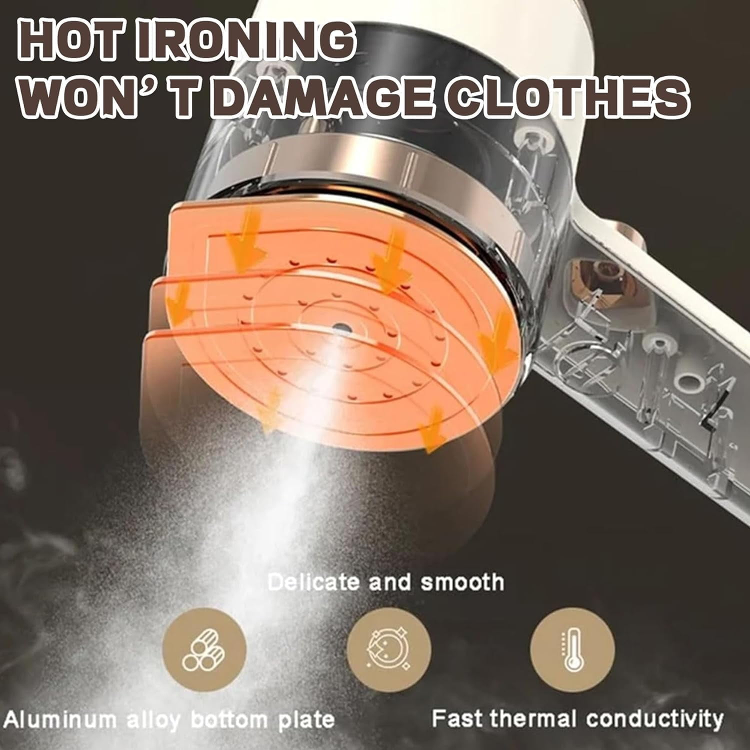 Portable Mini Ironing Machine, 2024 New Travel Mini Steam Iron, Upgraded Portable Handheld Garment Steamer for Clothes