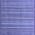 thumbnail image 1 of Ahgly Company Indoor Square Abstract Blue Modern Area Rugs, 5' Square, 1 of 4