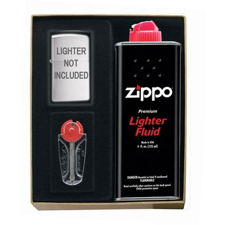 Slim Lighter Accessories Gift Kit (Best Fluid For Zippo)