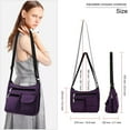 thumbnail image 3 of HAWEE Crossbody Bag for Women - Multi-pocket Shoulder Bag Lightweight Messenger Bag Casual printed Purse Handbag Travel Bag, 3 of 8
