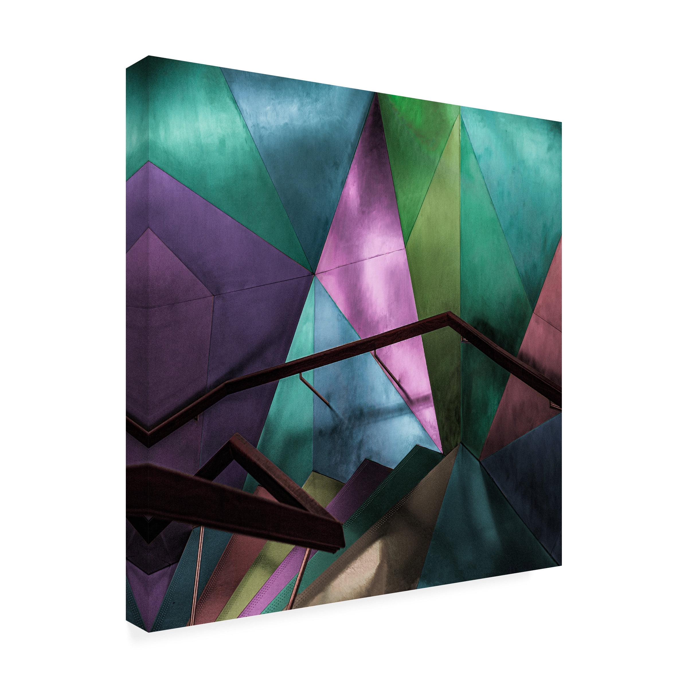 Inge Schuster 'Colorful Abstract' Canvas Art