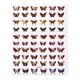 thumbnail image 3 of Pegatinas para uñas, pegatinas para uñas para mujer, pegatinas 3D, bonitas pegatinas para uñas, 12 pinzas para cejas., 3 of 5