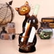 thumbnail image 4 of 1 estante de metal con forma de gato para vino, estante creativo para vino, decoración del gabinete del vino, estilo moderno lindo (bronce), 4 of 5
