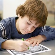 Marvel Spider-Man 5 in 1 Coloring and Activity Book - Color By Number, Tracing, Stickers, and More