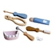 thumbnail image 5 of 6x Wooden Doctor Role Play Cartoon Brushing Toys for Preschool Holiday Gift, 5 of 9