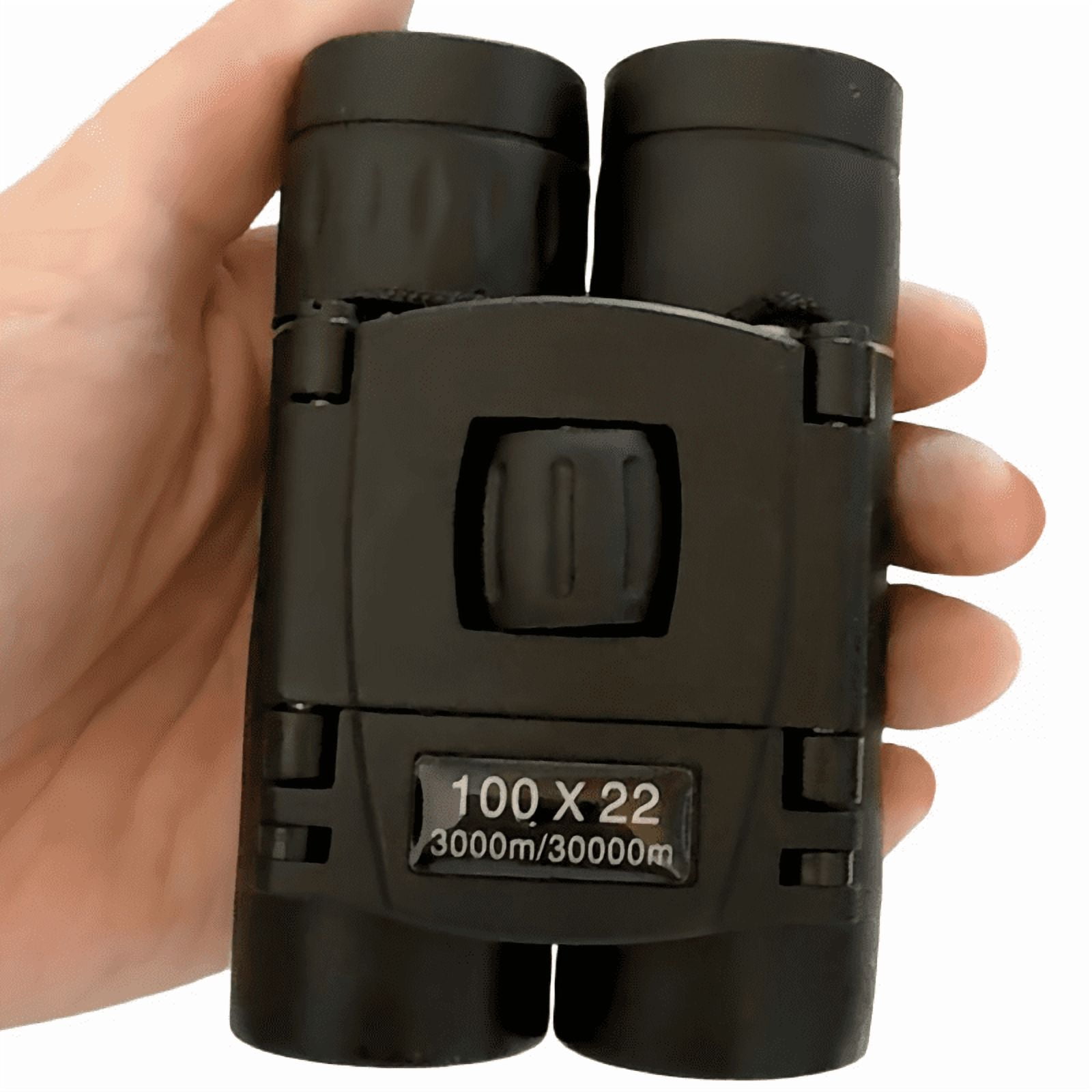 100x22 HD Powerful Binoculars 2000M Long Range Folding Mini Telescope BAK4 FMC Optics For Hunting Sports Outdoor Camping Travel