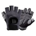 thumbnail image 2 of Kids Training Gloves, Half Finger Anti Slip Polyester Sports Gloves for Cycling Fitness Outdoor Activities and Exercise, 2 of 4