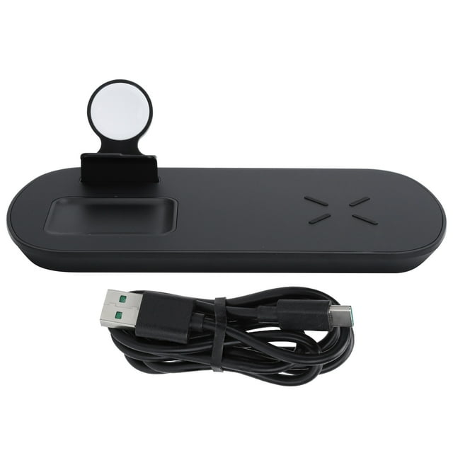 XDL‑WA06 Estación de carga inalámbrica 3 en 1 5W/7.5W/10W/15W para reloj de teléfono móvil IOS Pro