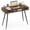 Rustic Brown, variant on 42.5 " Small Computer Desk with Drawers, Modern PC Laptop Table Computer Study Writing Workstation for Small Spaces, Rustic Brown