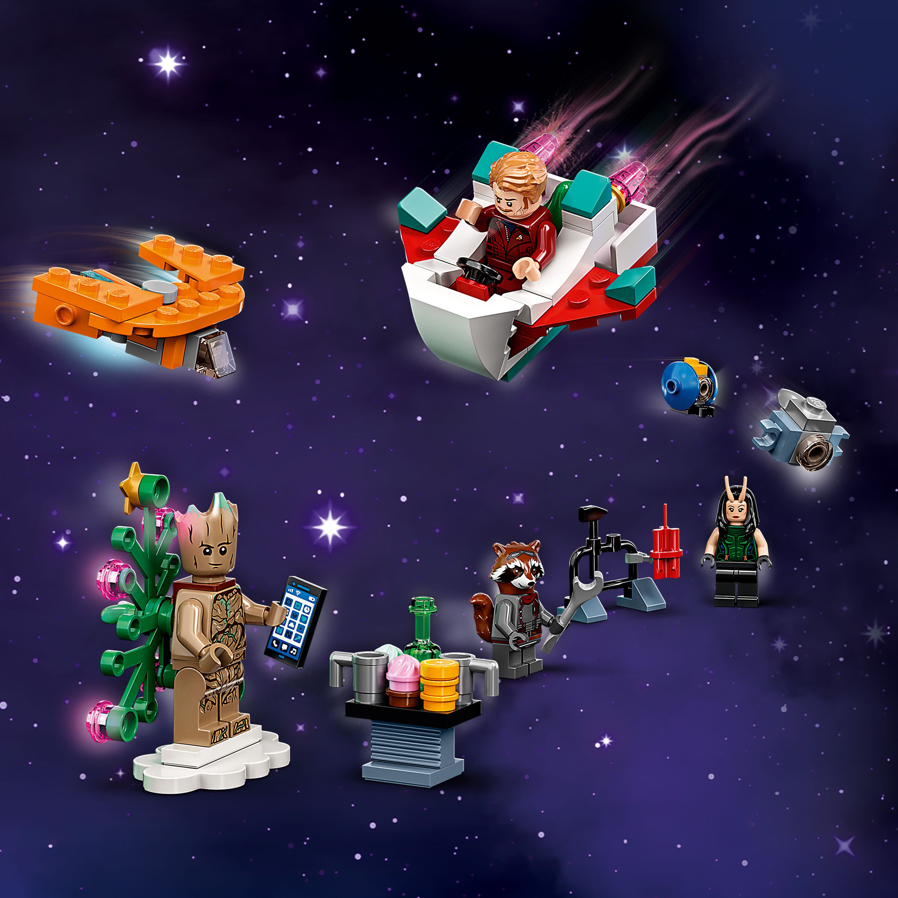 LEGO Marvel Studios’ Guardians of the Galaxy 2022 Advent Calendar 76231 Building Toy Set (268 Pieces) - image 4 of 7