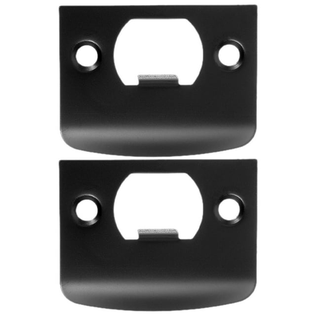 2pcs Striker Plates for Interior Doors Stainless Steel Door Edge Filler Plate for Installation