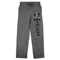 thumbnail image 7 of Arcane Title Logo Men's Heather Gray Sleep Pants-XS, 7 of 7